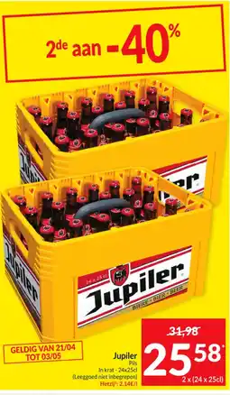 Intermarché Jupiler pils aanbieding