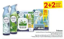 Intermarché Febreze Luchtverfrisser of navullingen voor luchtverfrisser aanbieding