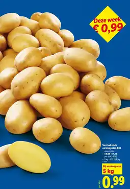 Lidl Vastkokende aardappelen XXL aanbieding