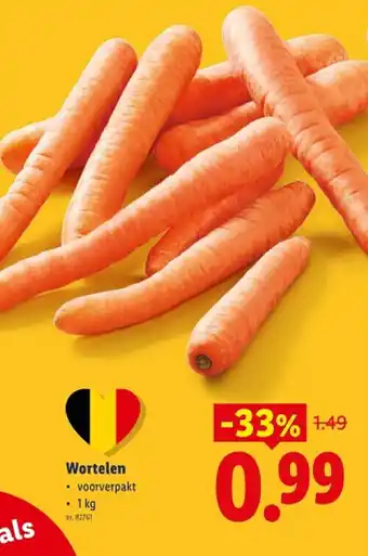 Lidl Wortelen aanbieding