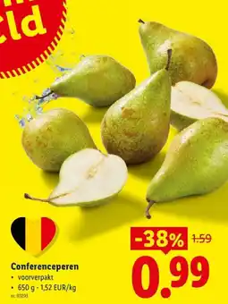 Lidl Conferenceperen aanbieding