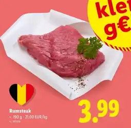 Lidl Rumsteak aanbieding