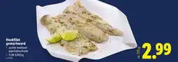 Lidl Heekfilet gemarineerd aanbieding