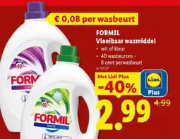 Lidl Vloeibaar wasmiddel aanbieding
