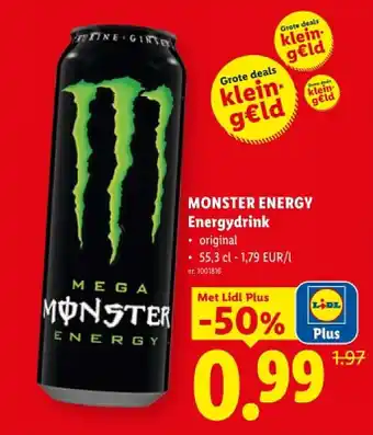 MONSTER ENERGY Energydrink