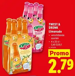 Lidl TWIST & DRINK Limonade aanbieding