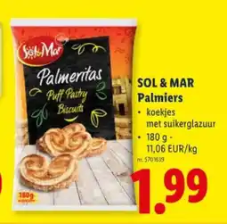 Lidl Palmiers aanbieding