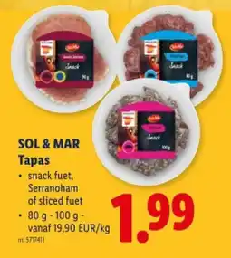 Lidl Tapas aanbieding