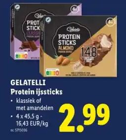 Lidl Protein ijssticks aanbieding