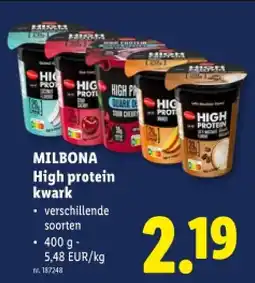 Lidl High protein kwark aanbieding
