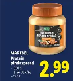 Lidl Protein pindaspread aanbieding