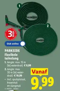 Lidl Flexibele tuinslang aanbieding