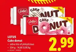 Lidl Cake donut aanbieding