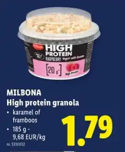 Lidl High protein granola aanbieding