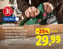 Lidl Elektrische schaaf aanbieding