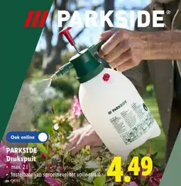 Lidl Drukspuit aanbieding