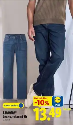 Lidl Jeans, relaxed fit aanbieding