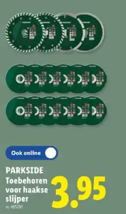Lidl Toebehoren voor haakse slijper aanbieding