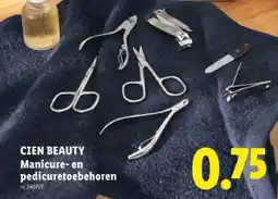 Lidl Manicure-en pedicuretoebehoren aanbieding