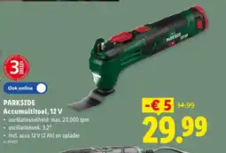 Lidl Accumultitool, 12 V aanbieding