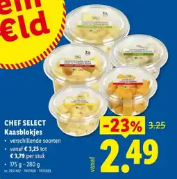 Lidl Kaasblokjes aanbieding