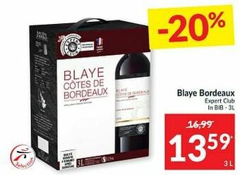 Intermarché Blaye bordeaux expert club aanbieding