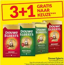 Intermarché Douwe Egberts Verschillende soorten aanbieding
