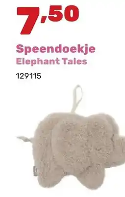 Happyland Speendoekje Elephant Tales aanbieding