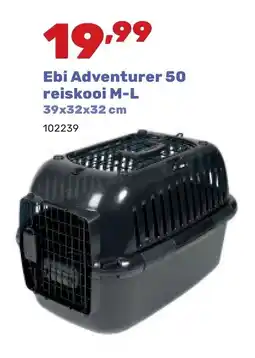 Happyland Ebi Adventurer 50 reiskooi M-L aanbieding