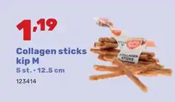 Happyland Collagen sticks kip M aanbieding