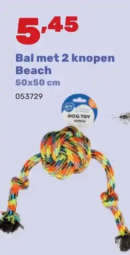 Happyland Bal met 2 knopen Beach aanbieding