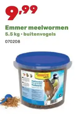 Happyland Emmer meelwormen aanbieding