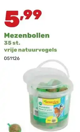 Happyland Mezenbollen vrije natuurvogels aanbieding