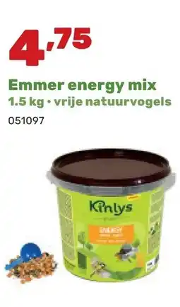 Happyland Emmer energy mix aanbieding