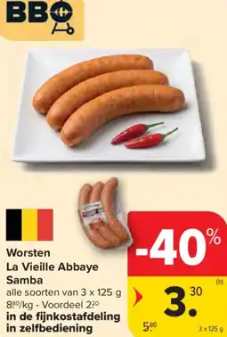 Carrefour Market Samba Worsten La Vieille Abbaye aanbieding