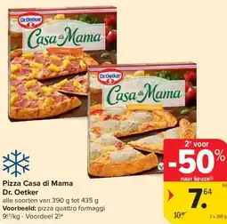 Carrefour Market Dr. Oetker Pizza Casa di Mama aanbieding