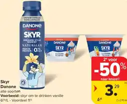 Carrefour Market Skyr Danone aanbieding