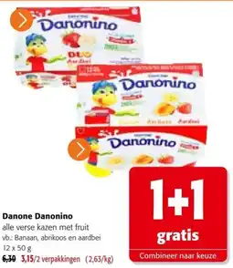 Colruyt Danone Danonino aanbieding