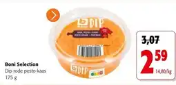 Colruyt Boni Selection Dip rode pesto kaas aanbieding
