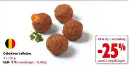 Colruyt Gebakken balletjes aanbieding