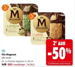 Colruyt Ola Magnum alle sticks aanbieding