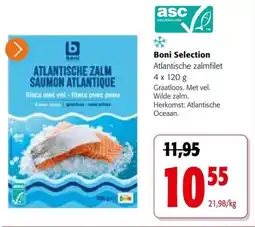 Colruyt Boni Selection Atlantische Zalmfilet aanbieding