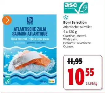 Colruyt Boni Selection Atlantische Zalmfilet aanbieding