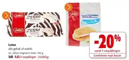 Colruyt Lotus aanbieding