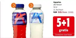 Colruyt Aquarius alle flessen aanbieding