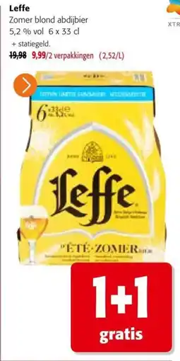 Colruyt Leffe Zomer blond abdijbier 5,2 % vol aanbieding