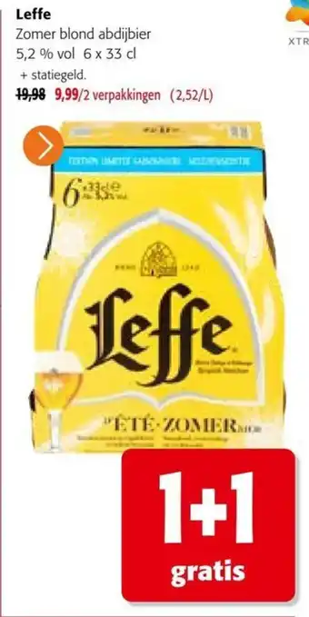 Leffe Zomer blond abdijbier 5,2 % vol