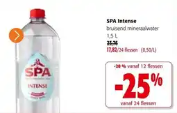 Colruyt SPA Intense bruisend mineraalwater aanbieding