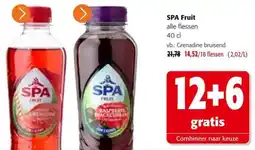 Colruyt SPA Fruit Alle Flessen aanbieding