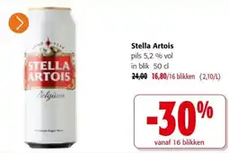 Colruyt Stella Artois pils 5,2 % vol aanbieding